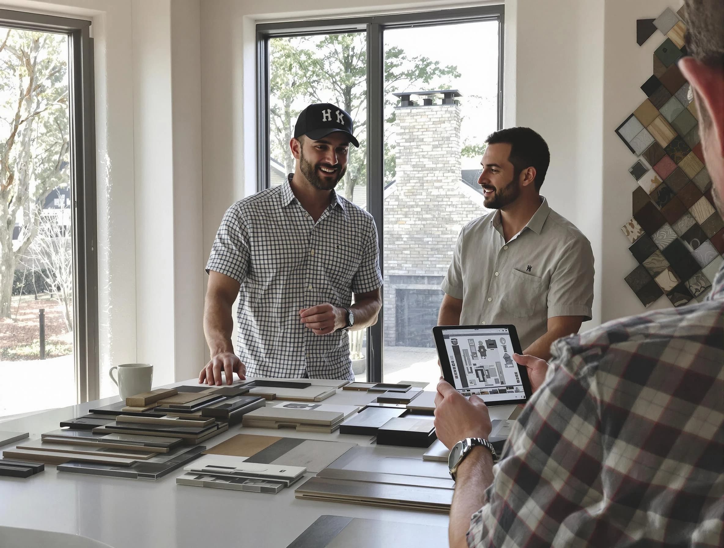 Marshall Chimney Sweep remodeling a chimney and fireplace in Marshall, PA