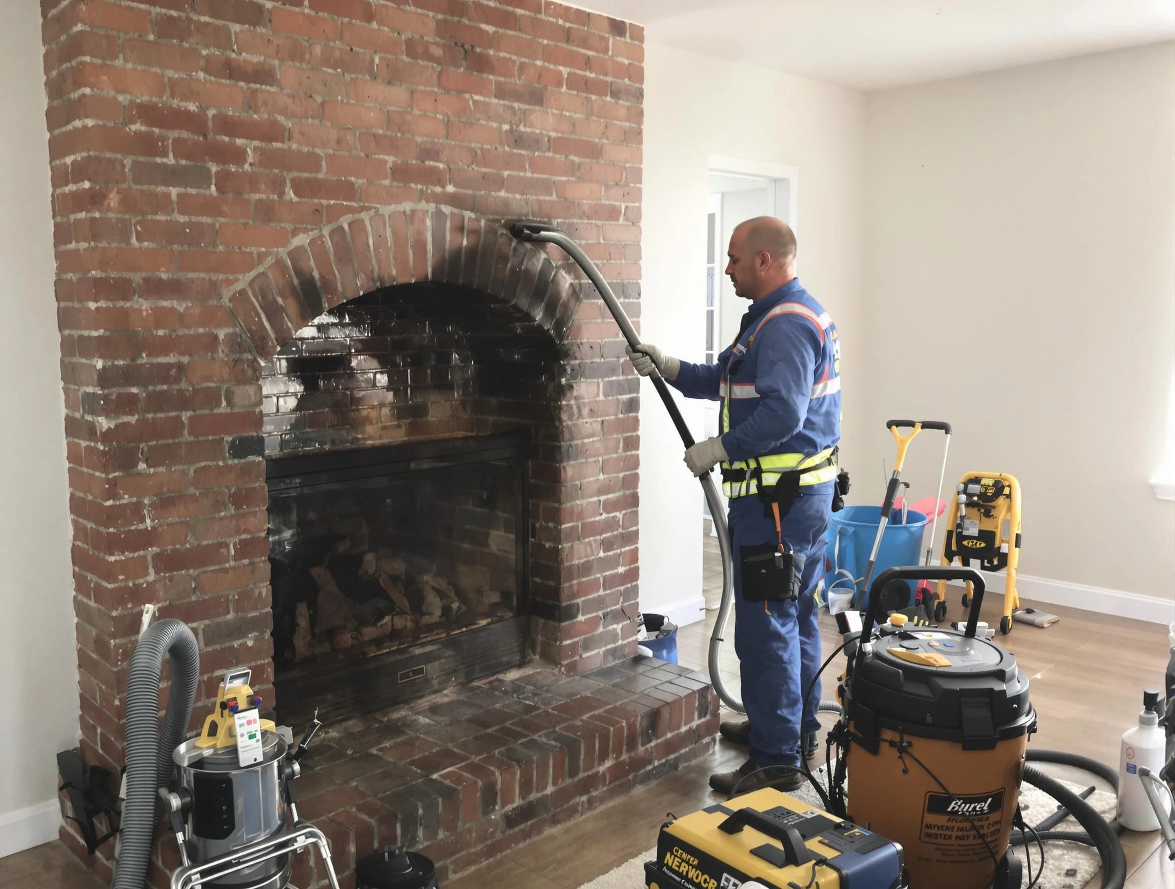 Marshall Chimney Sweep expert performing detailed chimney sweep in Marshall, PA