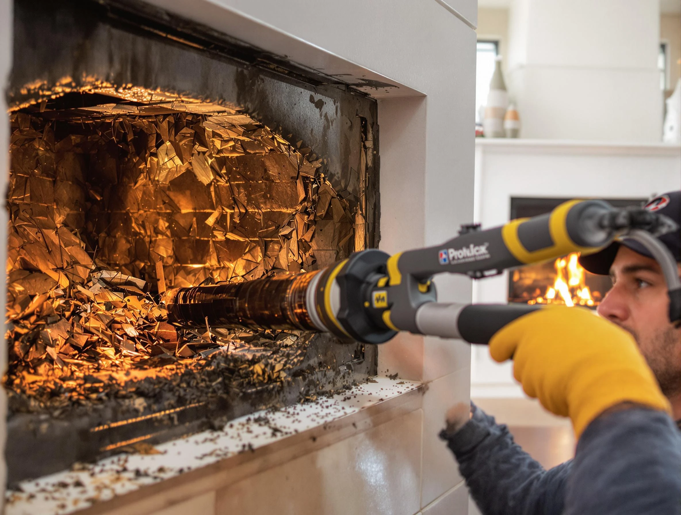 Professional chimney cleaning by Marshall Chimney Sweep in Marshall, PA